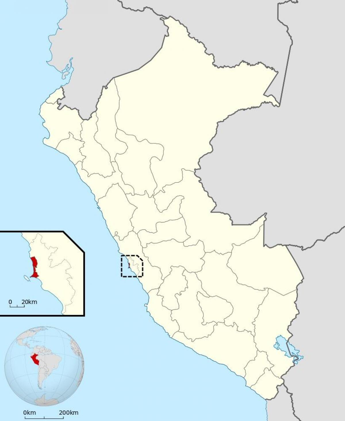 karte callao Peru