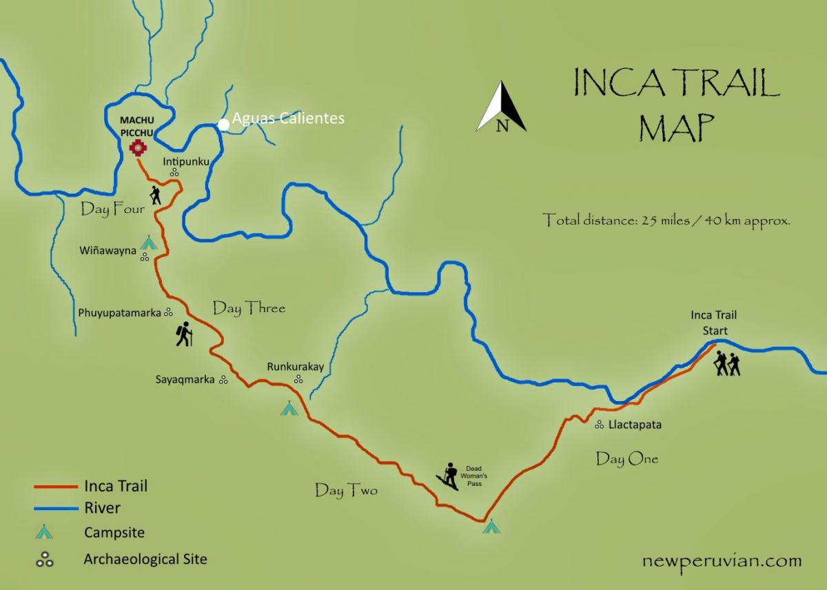 karte inku taka Peru