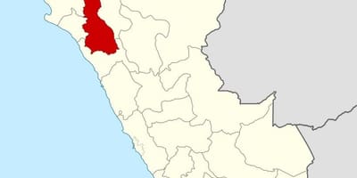 Karte cajamarca Peru
