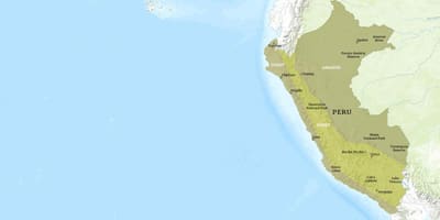 Karte kuelap Peru 