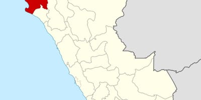 Karte Peru, piura
